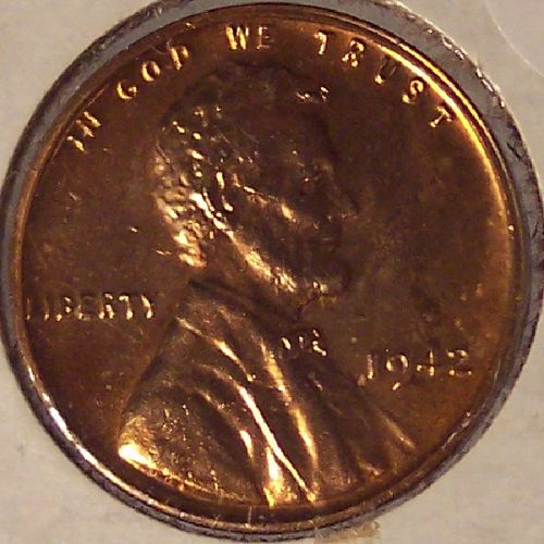 1942 Proof Lincoln Wheat Penny #0928