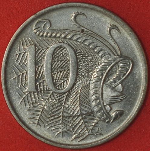 1968 Australia 10 Cents XF