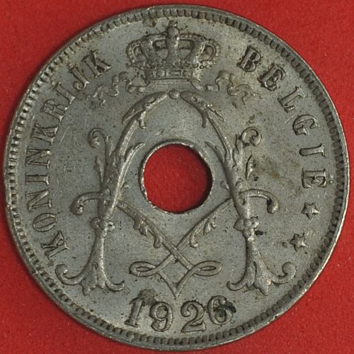 1926 Belguim 25 Centimes VF