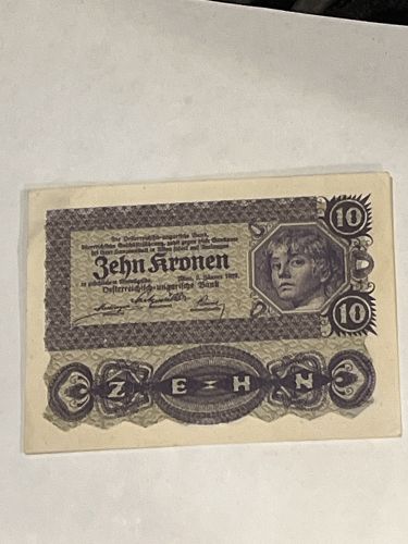 Austria 1922 Banknote