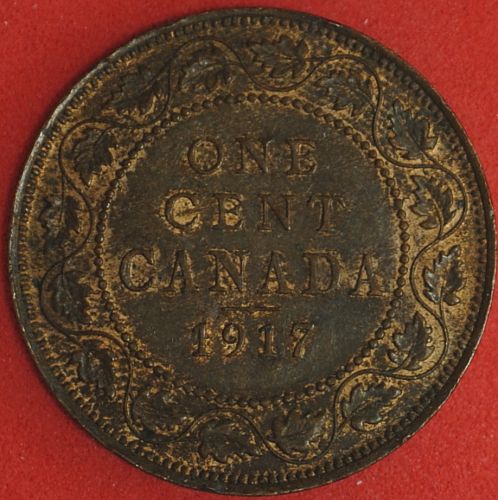 1917 Canada Cent AU