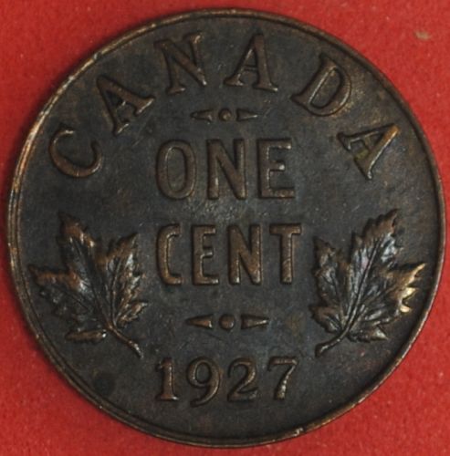 1927 Canada Cent XF-AU