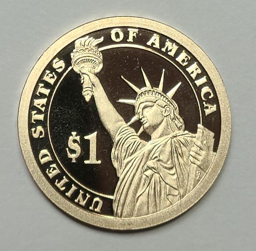 2012-S Benjamin Harrison Presidential Dollar Proof-65 (GEM)