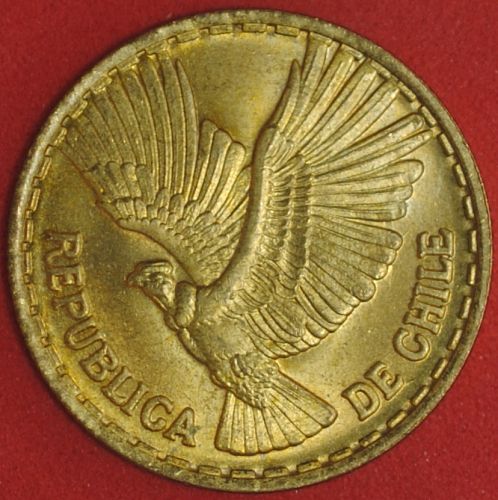 1969 Chile 5 Centesimos BU