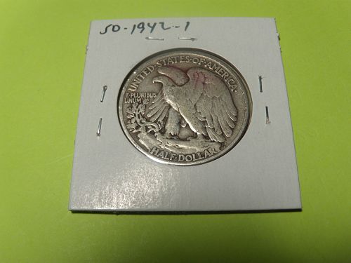1942 Walking Liberty Half Dollar  #50-1942-1