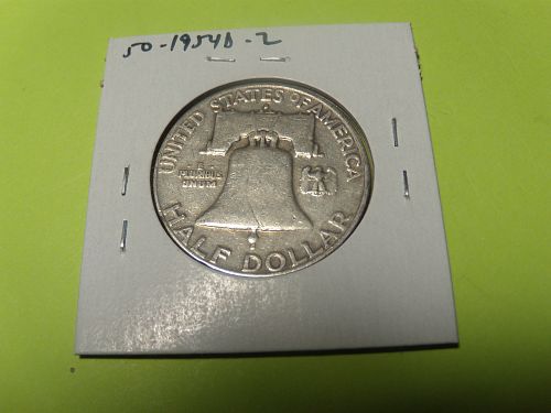 1954D Franklin Half Dollar  #50-1954D-2