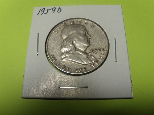 1959D Franklin Half Dollar  #50-1959D-2