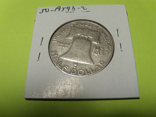 1959D Franklin Half Dollar  #50-1959D-2