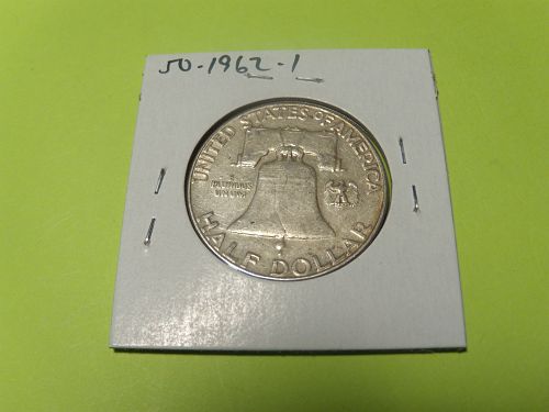 1962 Franklin Half Dollar  #50-1962-1