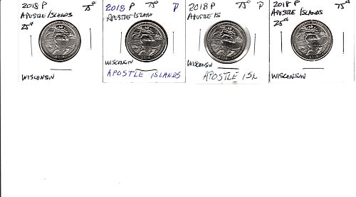 2018   P  APOSTLE ISLANDS  QUARTER