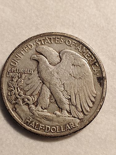 1942 D Walking Liberty Half Dollar
