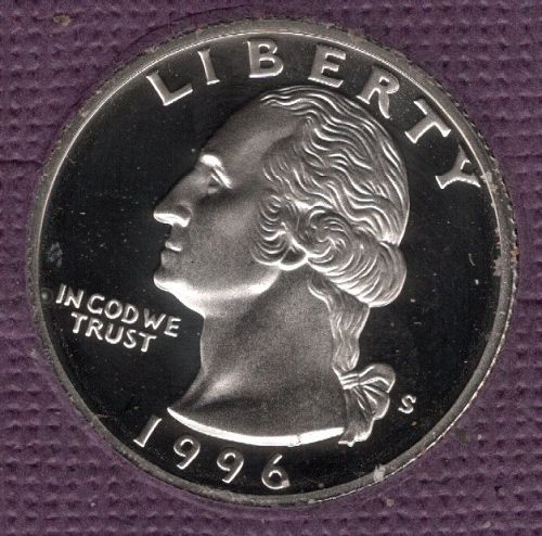 1996 S Washington Quarters -#09-016