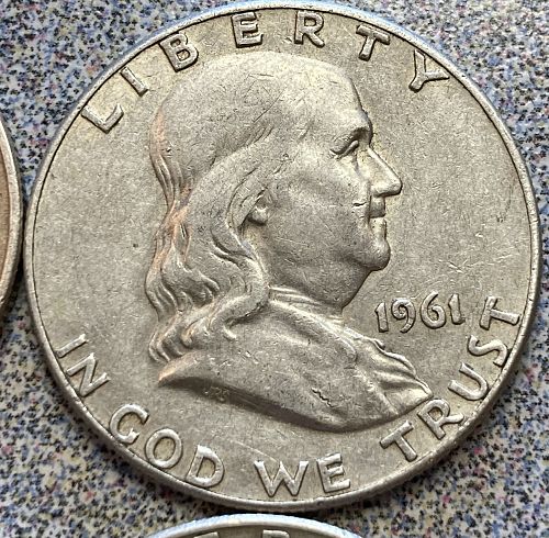 All 1960 Denver mint Franklin halves.  Nice problem free coins less than $13.00 each