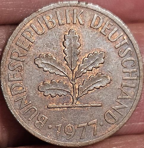 Germany 2 Pfennig 1977 J XF