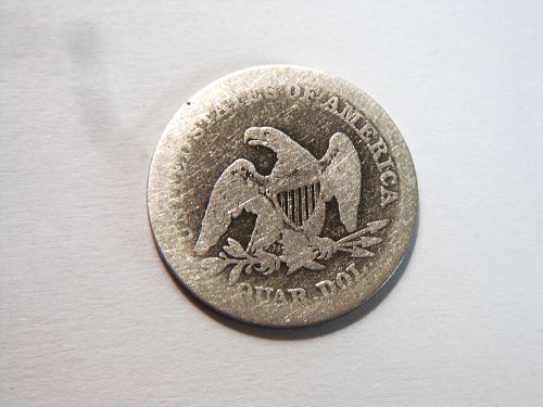 1854-P Silver Seated Liberty Quarter