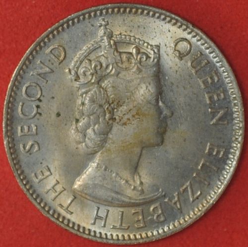 1955 East Africa 50 Cents UNC
