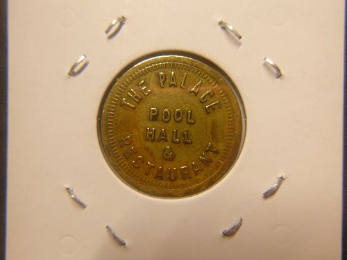 JOE KING THE PALACE RESTRAUNT EVERETTE WA GOOD FOR 5 CENT TOKEN