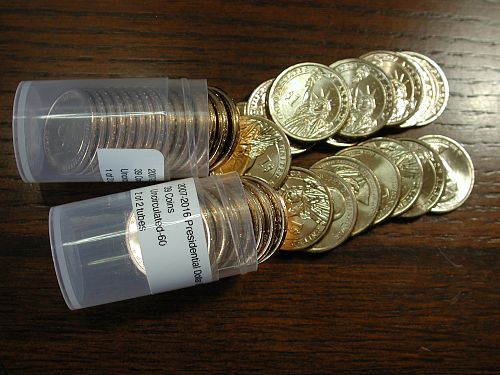 2007-2016 Presidential Dollar set Uncirculated-60 39 coins NICE