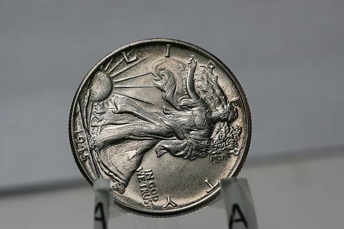 1945 P Walking Liberty Dollar UNC.