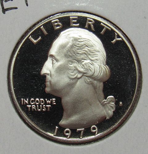 1979 S Type I Proof Washington Quarter