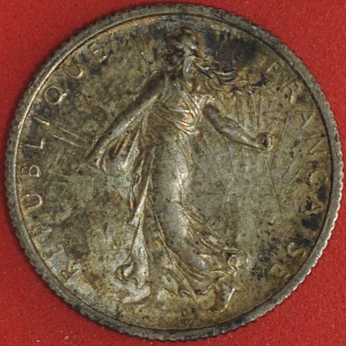 1917 France Franc XF