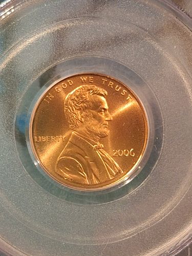 2006-P SMS satin finish Lincoln cent