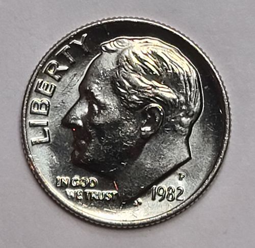1982-P Roosevelt Dime MS-63 (Choice BU)