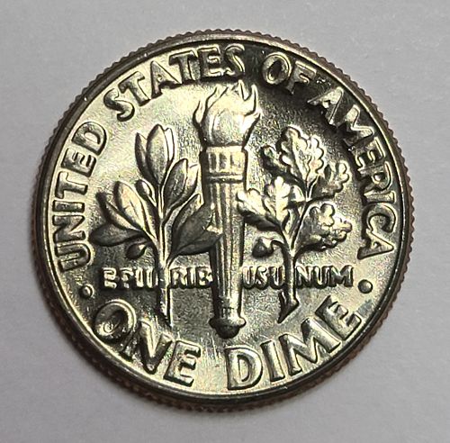 1982-D Roosevelt Dime MS-64 (Near Gem)
