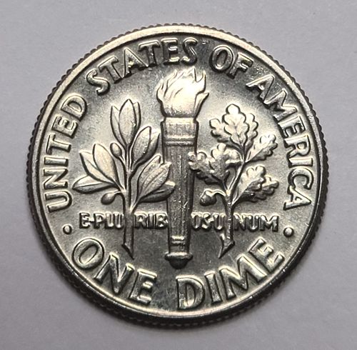 1982-D Roosevelt Dime MS-64 (Near Gem)