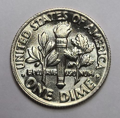 1984-P Roosevelt Dime MS-65 (GEM) Full Bands