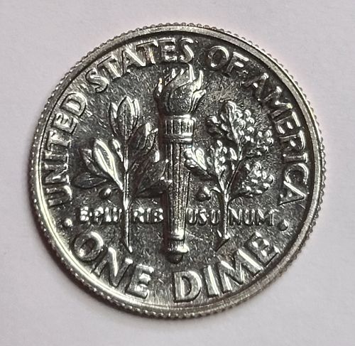 1995-D Roosevelt Dime MS-64 (Near Gem) Near Full Bands