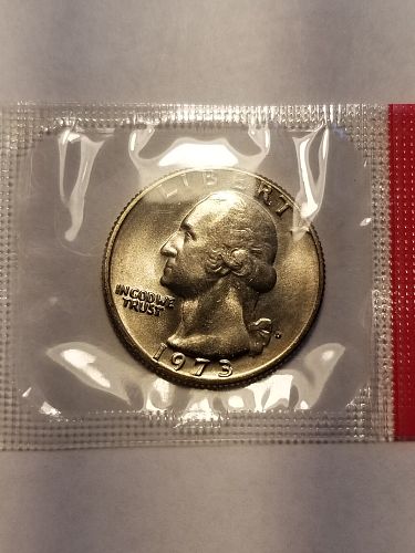 1973 D Washington Quarter