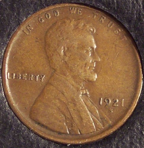 1921-S Lincoln Wheat Back Penny EF40 #0470
