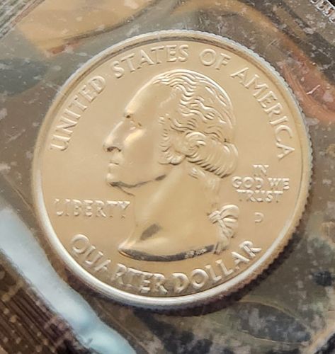2002-D Indiana State Quarter - BU in Original Mint Cello