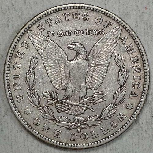 1885-S Morgan Dollar, Extremely Fine+, Nice Better Date Coin     1013-03