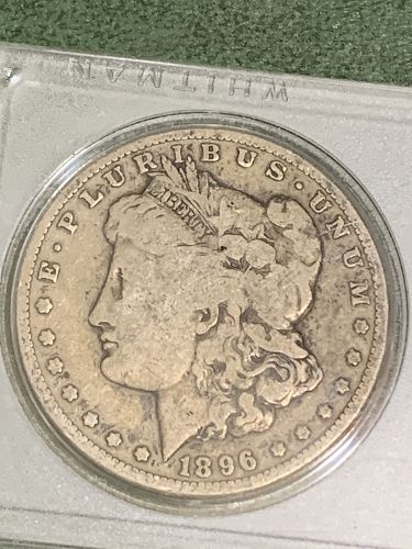 1896-O Morgan Silver Dollar