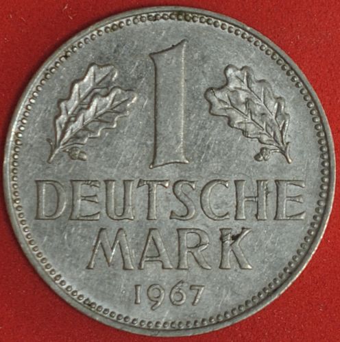 1967D Germany/Federal Republic Mark XF