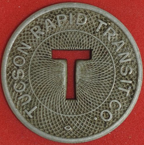 Tucson Rapid Transit (Arizona) Fare Token