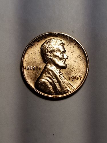 1967 P Memorial Penny