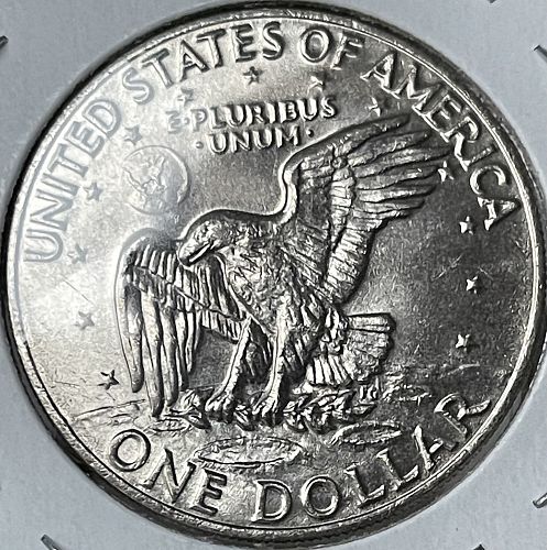 1974-P Eisenhower Dollar ~ Brilliant Uncirculated MS60+ Condition