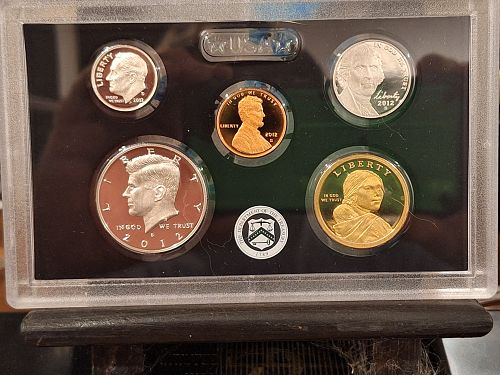 2012-S complete silver proof set