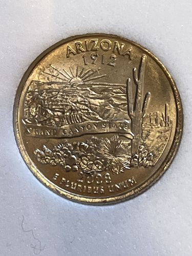BU Arizona State Quarter 2008-P