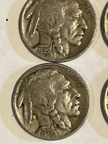 1935 P Indian Head Buffalo Nickel