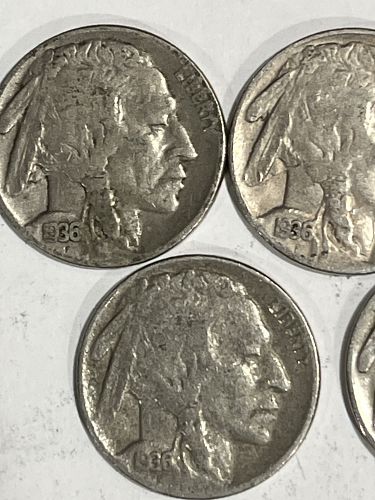 Better 1936 P Buffalo Nickel