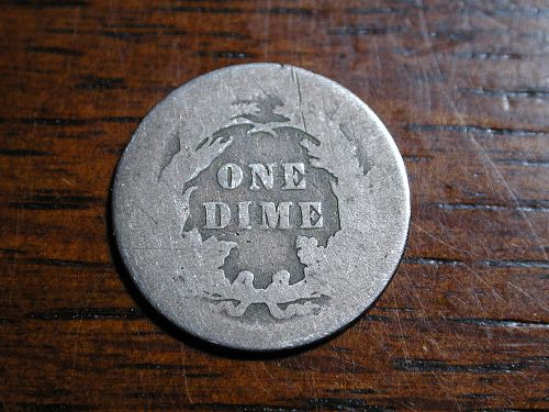 1891 Seated Liberty Dime NICE