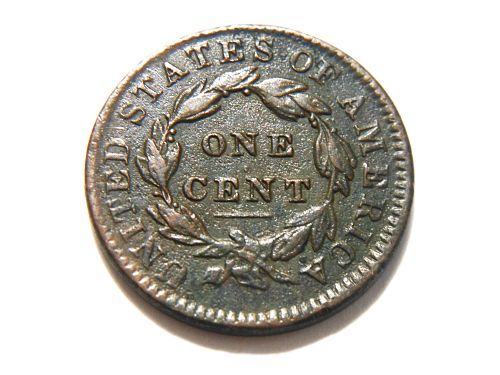 1831 Coronet Liberty Head Large Cent