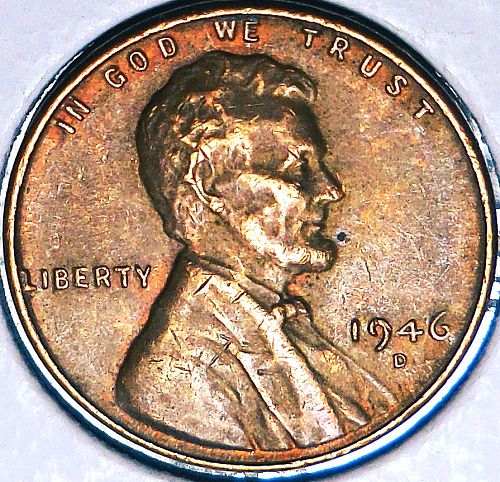 1946-D Lincoln Wheat Cent