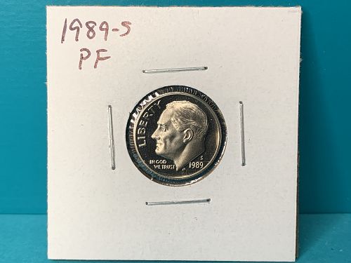 1989-S Proof Roosevelt Dime