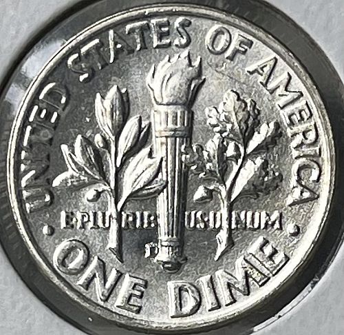 SOLD 1954-D Roosevelt Silver Dime &bull; Gem Brilliant Uncirculated MS64+