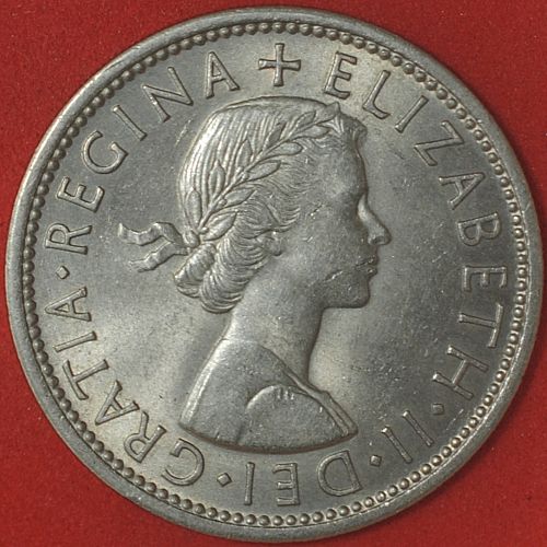 1965 Great Britain Florin AU+